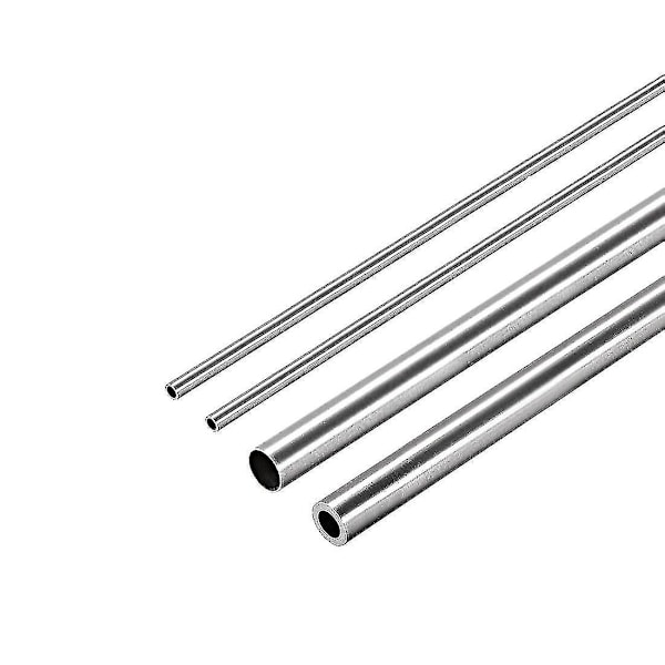 3 mm x 0,4 mm Rostfria Runda Sömlösa Raka Rör