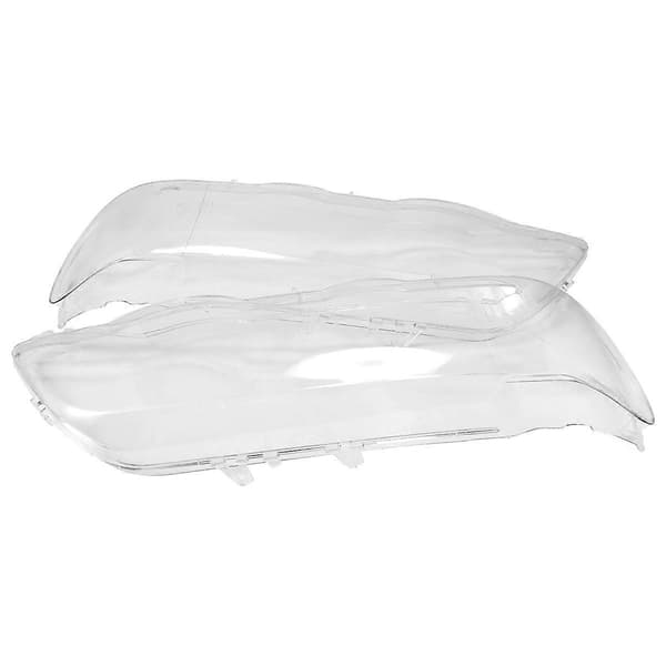 2 stk. for - X5 E53 2000-2003 Bil frontlykt linse deksel erstatning frontlys lampe lampeskjerm glass She