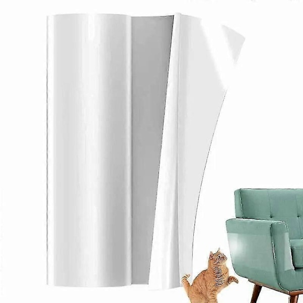 30x500CM Anti-Katt Klös Möbelbeskydd Klar PVC Soffskydd