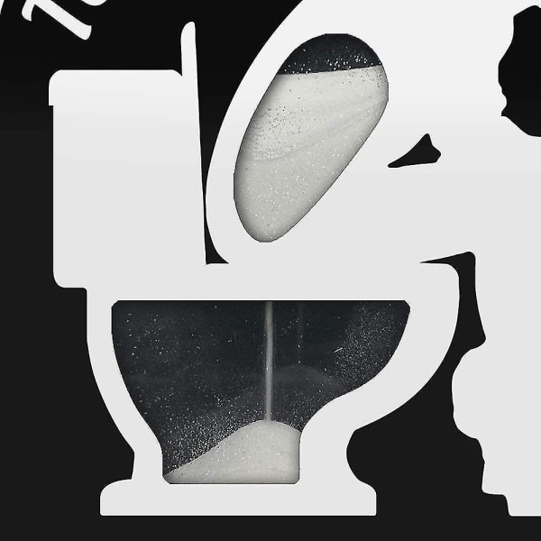 Toilet Timer Sand Timer Fem Minutters Timer Sjove gaver til mænd Mand Far Far