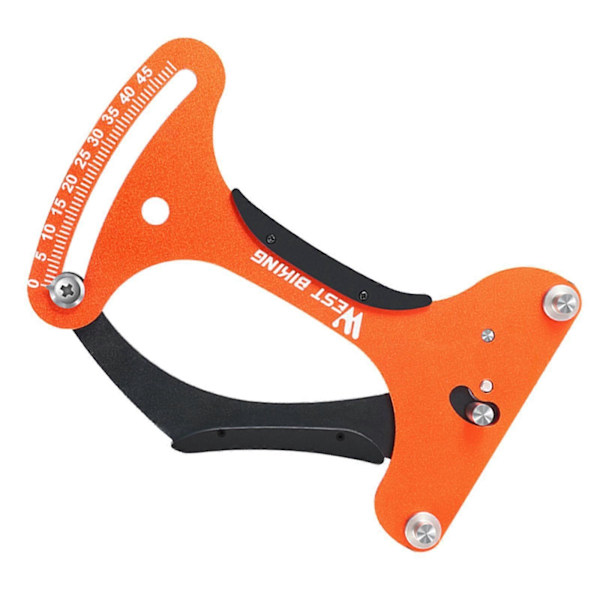 Cykel Eger Spændingsmåler Måleværktøj Cykel Holdbart Justeringsværktøj Orange