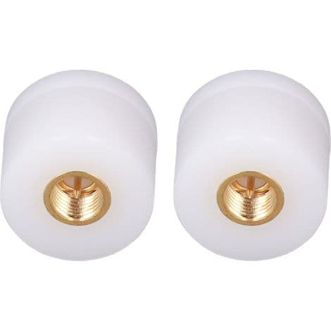 Högdriven 2.4G Utomhus WiFi-antenn, 2-pack, Vattentät för Hemmanätverk, Vit