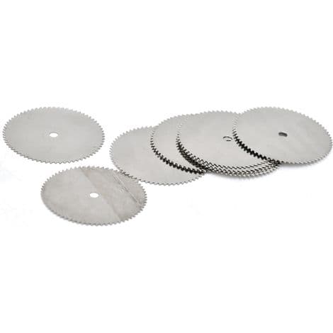 10 rustfrie 32 mm kappeskiver for vinkelsliper, pakke med 10
