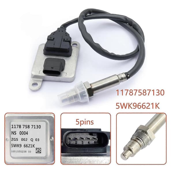 Nox-happianturi Nox-anturi 11787587130 malleihin E81 E82 E87 E88 E90 E91 E92 Lci N43 758713005, 5wk96621 TY
