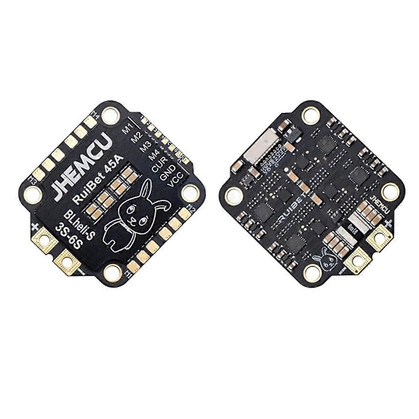 JHEMCU RuiBet ESC BLHELI S Dshot600 4in1 Brushless ESC 3-6S M4 til RC FPV Freestyle Flight Controller