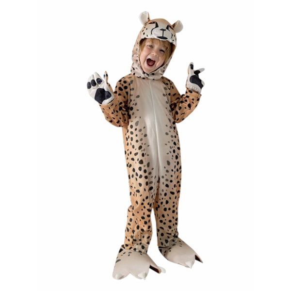 Hästman Djur Jumpsuit Barnkläder Rollspel Cos Party Scenföreställning Kläder Färg: Leopard