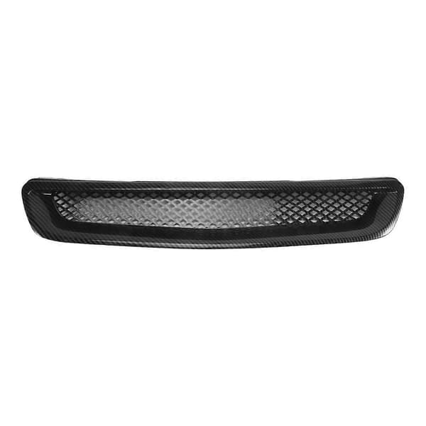 Bil Karbonfiber Mesh ABS Front Grill for 96-98 /EK JDM