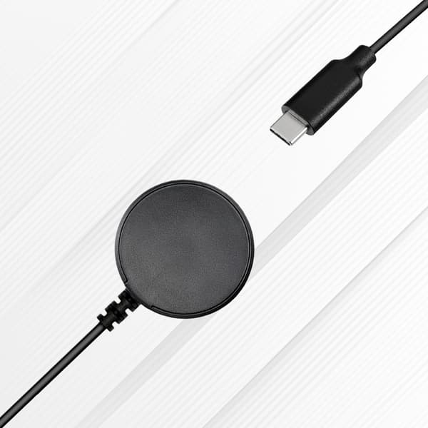 Älykellolaturi musta Samsung Galaxy Watch 3 / 5 / Active 1 / Active 2 / R840 / R850