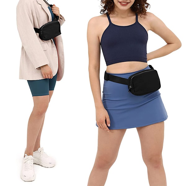 Breathable Waterproof Durable Nylon Chest Bag Black