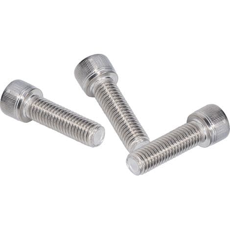 20 rustfrie A2-70 sylinderskruer M12 x 45mm - Grovgjenger - DIN 912 - Pakke med 20