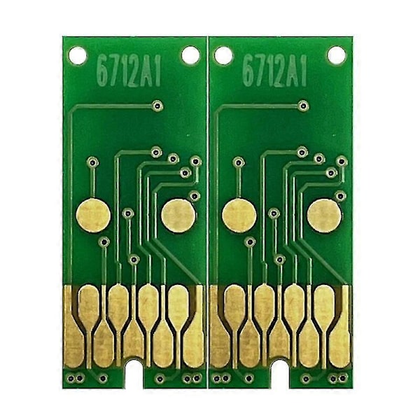 Högkvalitativ Ny 5-pack T6712 Underhållstank Chip Kompatibel För Epson Wf-6593 6590 85908593 6091 T6712 Underhållstank Chip