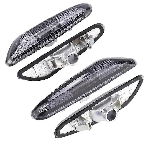 Sidomarkeringsblinkers Lampskärm Vänster & Höger passar för E90/E91/E92/E93 2006-2011 (#01) YEMAA