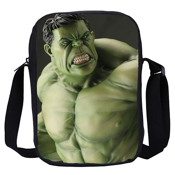 Hulk Lunchväska, Isolerad Lunchväska för Kvinnor Män Stor Lunchlåda Återanvändbar Läcksäker Väska i Tote-stil 7