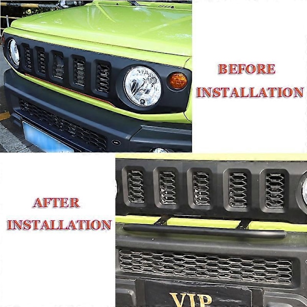 LED Lys Bar Monteringsbrakett Frontfanger Grill Spotlight Monteringsbrakett Holder for Suzuki Jimny