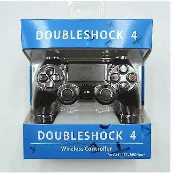 2-pakning PS4-kontroller for Playstation 4 Svart
