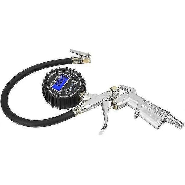 Digital däckpump, Healwe digital däcktrycksmätare med LCD-display