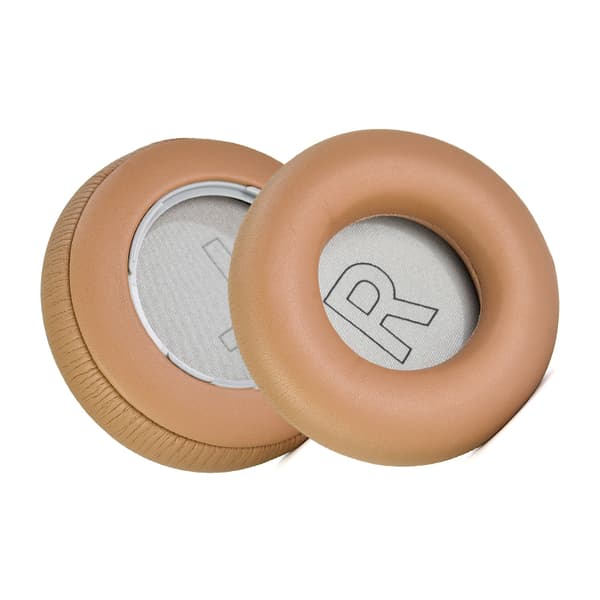Mørkebrune øreputer i proteinlær for B&O Beoplay H9 3. generasjon