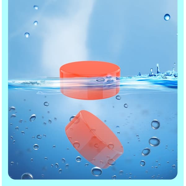 Formbare støydempende ørepropper - blå og oransje, 12 stk, gjenbrukbar silikon