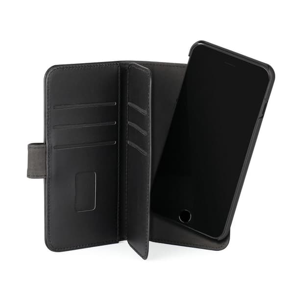 Mobiilikotelo 7 korttipaikkaa Musta - iPhone 6/7/8/SE