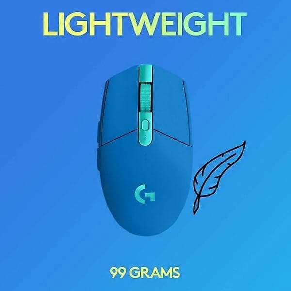 Logitech G305 LIGHTSPEED trådløs gamingmus, Hero 12K-sensor, 12 000 DPI, lettvekt, 6 programmerbare knapper