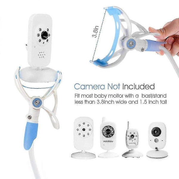 2024, Babykamera Beslag, Babymonitor Holder Universal Kamera Beslag Justerbar Fleksibel Kamera