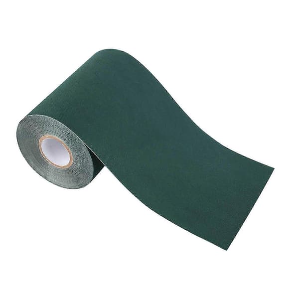 Konstgräsfogtejp 150mm x 10m - Gräslimtejp för gräsmatta (Grön)