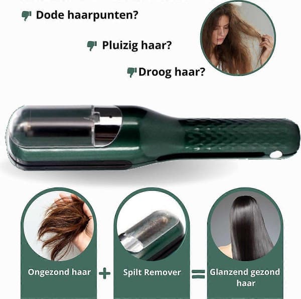 Split Ender til spaltede spidser - Trådløs fjerner af spaltede spidser - Split End Trimmer - Pink