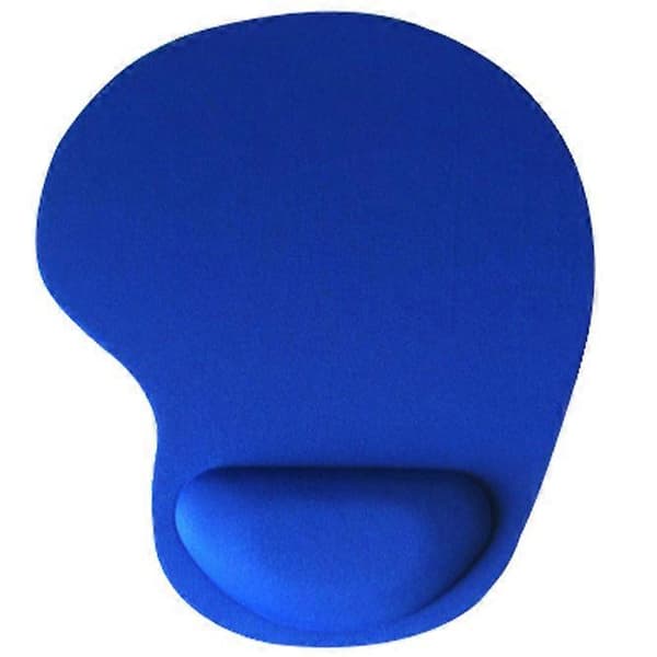 Musematte med håndleddsstøtte. Skum musematte ensfarget stoff musematte spillmatte ad MUSEMATTE Musematte