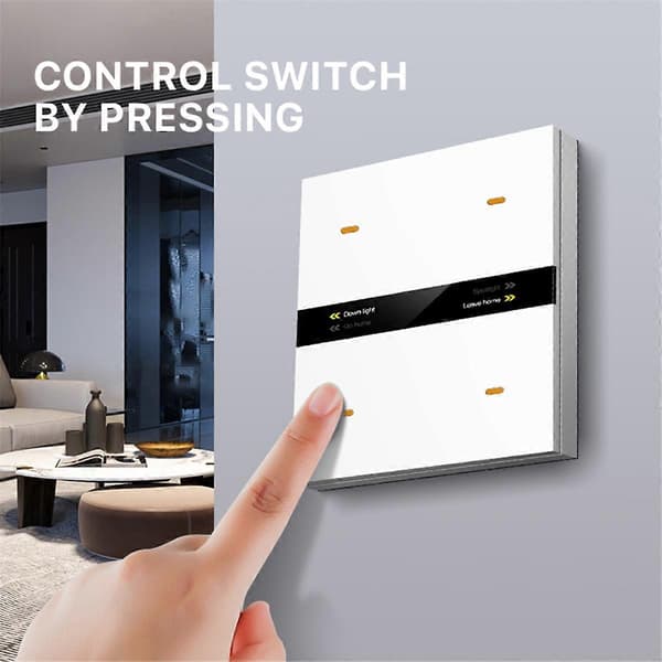 Tuya Zigbee Smart Scene Switch Belysning Smart Kontrol Scene Kontrol Switch Panel Smart Stik Smart