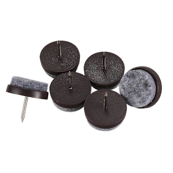 50 st Ben Golv Filt Pad Glidskydd Gör-det-själv Skydd 22mm-Yogu