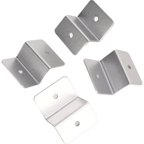 Aluminiumslegering Z-beslagssæt til solpaneler - Installationstilbehør til autocampere, både, campingvogne