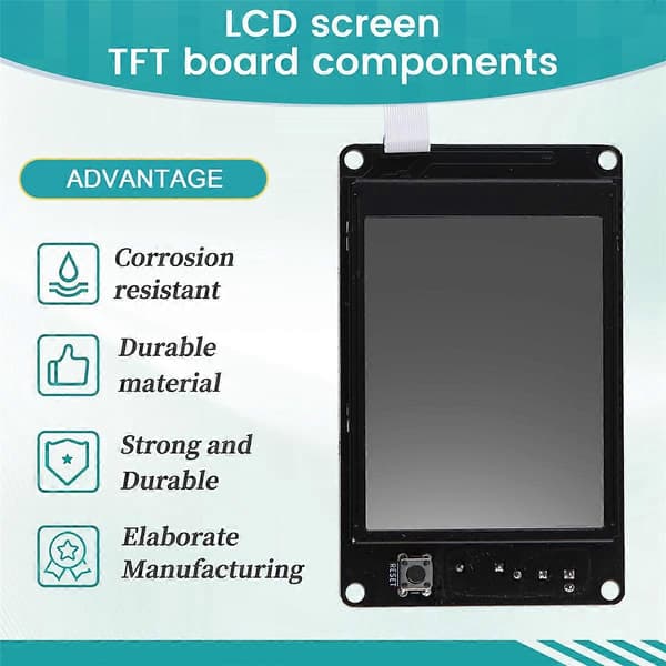 For skriver LCD-skjerm og TFT-kort, for Genius-modeller