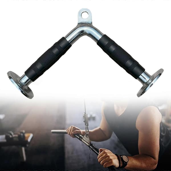Triceps Press Push Down Bar Vektløfting Trening Treningsutstyr V Bar