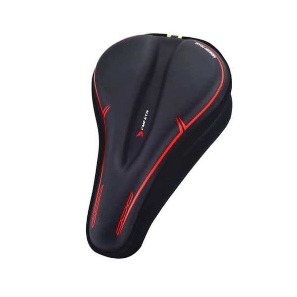 Memory Foam Cykelsædebetræk Rød