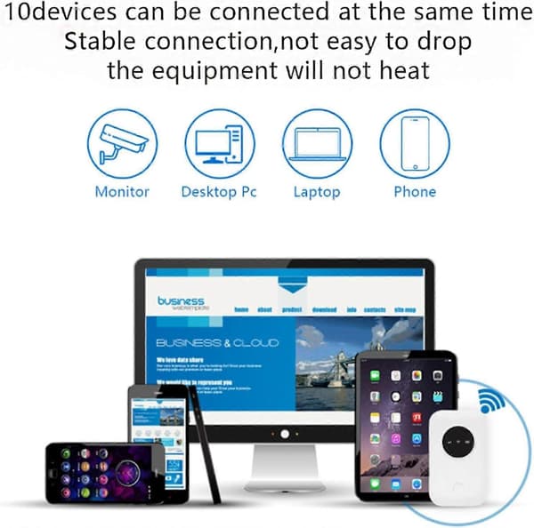 Satellitinternet i lommen, ubegrænset router.