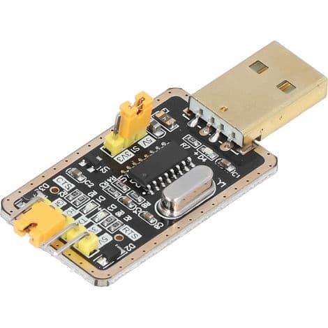 USB til TTL seriell adapterbrikkekonverteringsmodul + feilsøkingskabel (3,3V 5V)