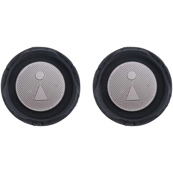 2 stk. 2,75 tommer Audio Bas Membran Passiv Radiator 76MM Vibrationsmembran Dele Tilbehør til X
