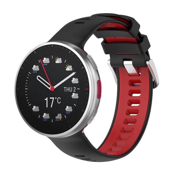 Pehmeä silikonihihna Polar Vantage V2 -kelloon