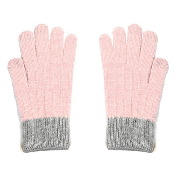 2023 Vinter varme og kolde berøringsskærmshandsker Plus Velvet strikkede handsker til kvinder-jbk