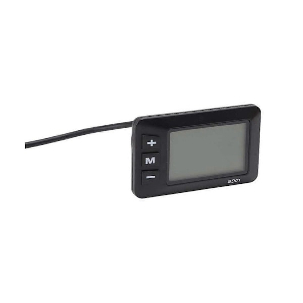 36V 48V Elcykel GD01 LCD Display Panel med Almindeligt Stik E-cykel Display Meter Tilbehør