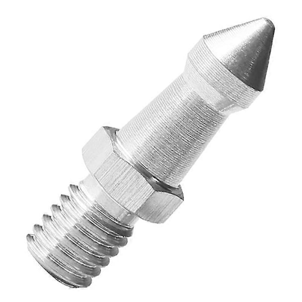 3 stk. 3/8 tommer universelle fodpuder i rustfrit stål Mini SLR kamera stativ plus pigge stålnegle