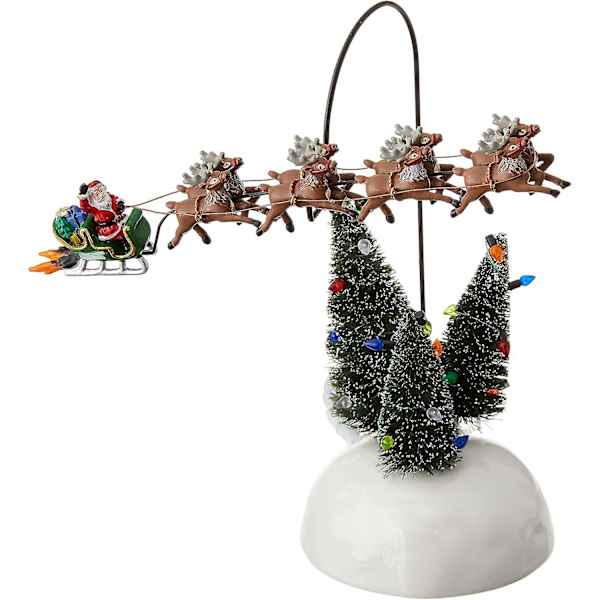 Animerade Julsemesterbyn - Flamboyant Släde Figur