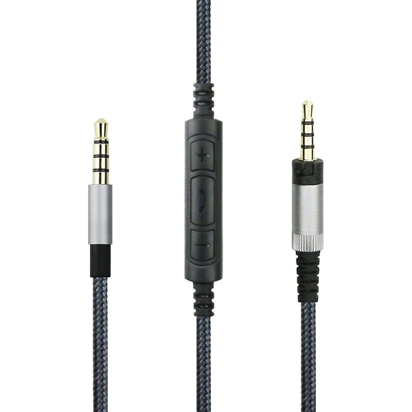 Lyd udskiftningskabel kompatibelt med Sennheiser Hd4.40, Hd 4.40 Bt, Hd4.50, Hd 4.50 Btnc, Hd4.30i, Hd4.30g hovedtelefoner