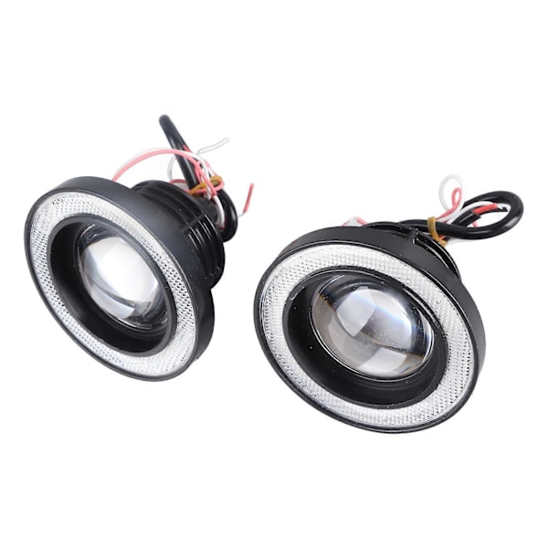 2 kpl Auton Sumuvalot 3,5 tuuman LED Halo Rengaslamppu 30W 1200LM 6000k - 7000K COB Aukko DRL Ajovalo