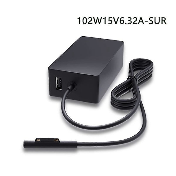 102W Strömförsörjning AC-adapter för Surface Pro 3, Surface Book2/3 Datorström