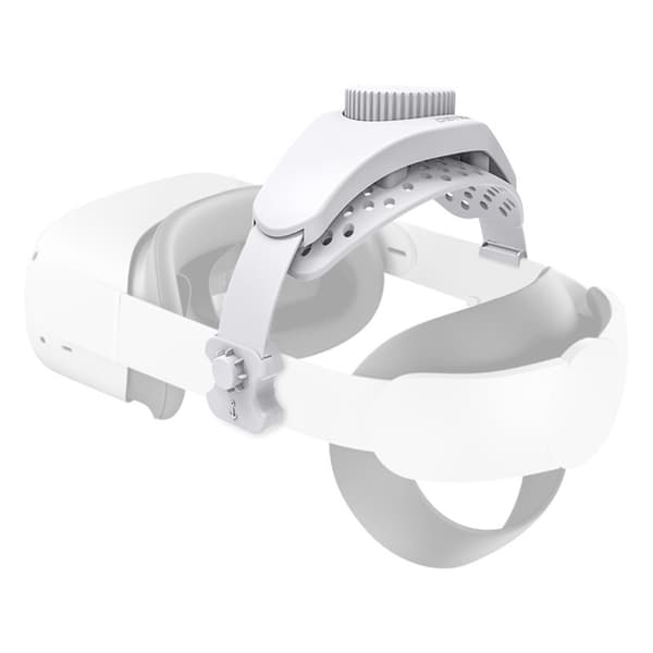 Justerbar hovedrem til VR-headset Hvid