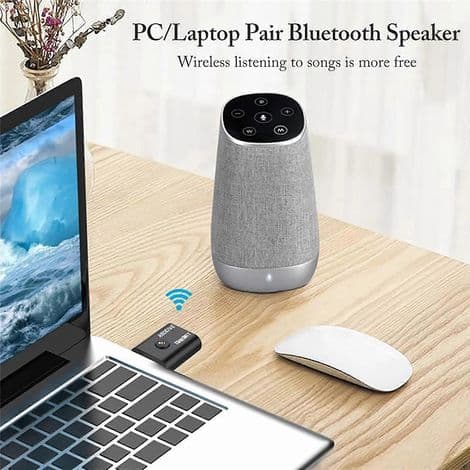 Langaton Bluetooth 5.0 Mini USB-lähetin/vastaanotin äänen suoratoistoon