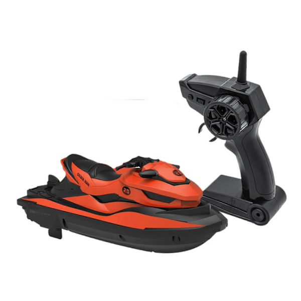 M5 Mini RC Jetski 2.4G 50 Meter Fjernkontroll Avstand Sommer Vann Sprut