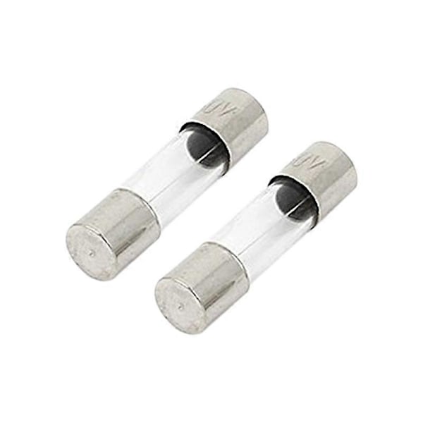 20 x 250 V 2A F2AL Snabbkoppling Glasrörssäkring 5 mm x 20 mm