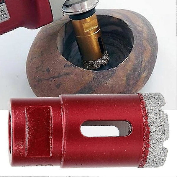 Loddet Diamant Bor Krone Hull Sag Kutter for Stein Betong Keramiske Fliser 30mm